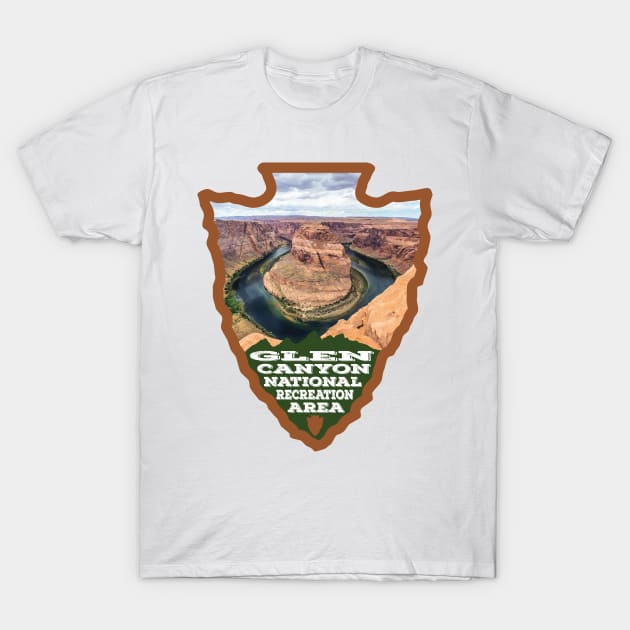 Glen Canyon National Recreation Area photo arrowhead T-Shirt by nylebuss